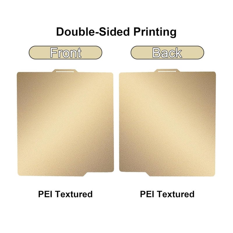 PEO PET Smooth PEY Double Sided Spring Steel PEI Sheet For Bambu Lab P1S P1P X1 1 Pcs PEW PES - Image 4